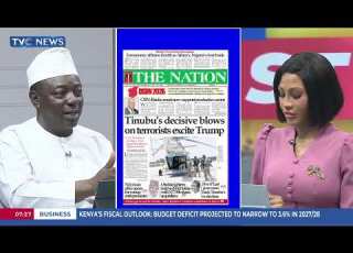  TVC Newspaper Review Trump Commends Pres Tinubu S Counterterrorism Efforts