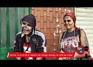Katrina La Novia De La Calavera De Cartago También Se Cortó Las Orejas