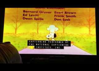 Closing To A Charlie Brown Thanksgiving 1994 VHS