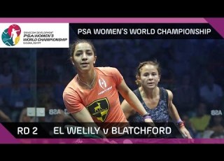  Squash El Welily V Blatchford PSA Women S World Championship Rd 2 Highlights