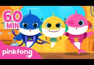 Mix Baby Shark Robot And More Baby Shark Remix Compilation Pinkfong Songs For Children