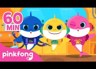 Mix Baby Shark Robot And More Baby Shark Remix Compilation Pinkfong Songs For Children