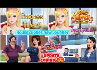  Summertime Saga February Update Finally Coming Room Service New Game By House Chores Developer