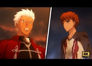 SHIROU EMIYA Vs ARCHER Fate Stay Night UBW 4K60FPS