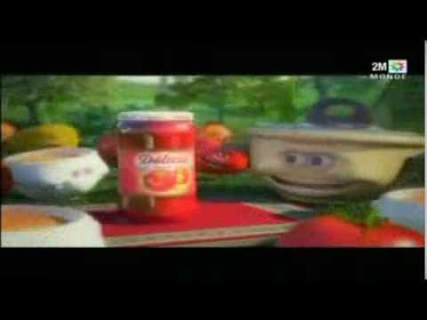 Delicia Tomate Publicité Marocain