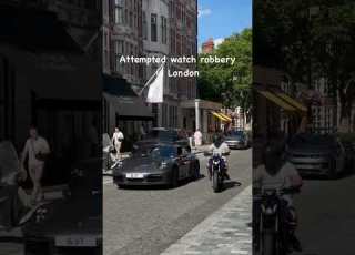 Attempted Watch Robbery Gone Wrong On The Most Prestigious Street In London Robbery Crime London