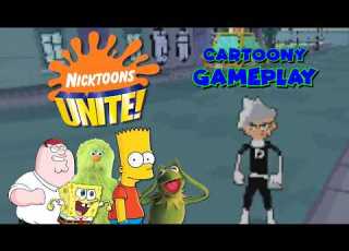 Cartoony Gameplay Nicktoons Unite DS PART 1
