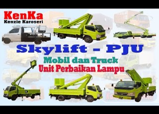  Harga Mobil Truck Skylift Unit Perbaikan Lampu Jalan PJU