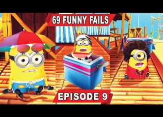 Minion Rush 69 FUNNY FAILS Episode 9 Minion Rush Minion Beach Epic Fails Funny Video