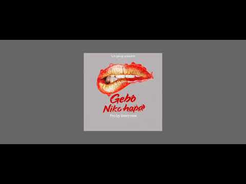 Gebo Niko Hapa Oficiall Singeli Audio Mp4