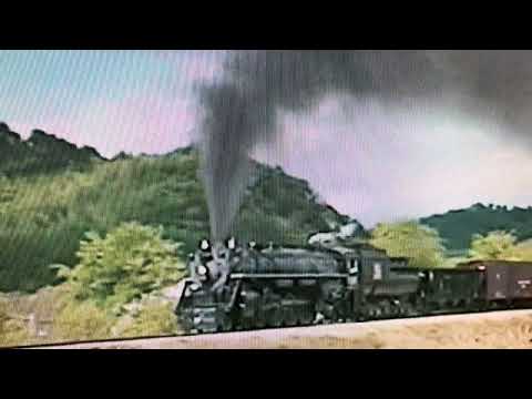 In June Of 2002 Grand Trunk Western 6325 Pulls A Vintage Freight Train