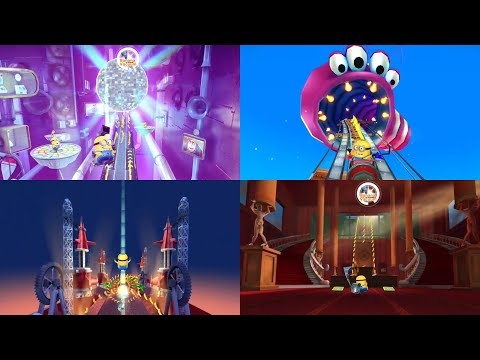 Despicable Me Minion Rush Location Secret Areas