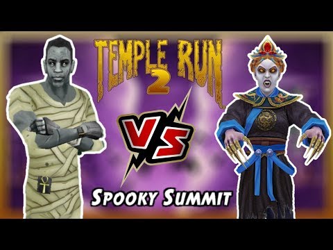 Barry Bones Mummy VS Karma Lee Vampire Spooky Summit Temple Run 2 YaHruDv