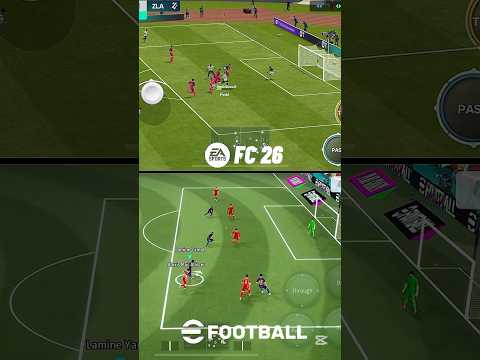 EA FC26 Vs EFootball 2026 Efootball Eafc Fcmobile