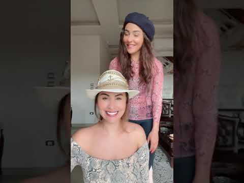 الاختين مي سليم وميس حمدان رقص تيك توك