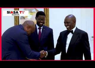  FORDERUNG VON PRÄSIDENT EMMAUL MACRON IN KENIA LIVE AUF SIASA TV KENIA