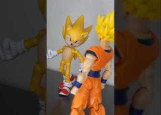  SUPER SONIC IN SUPER POSES Actionfigures Sonicthehedgehog