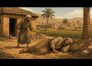  قصة الفلاح الفقير الذي وجد رجلا غريب ا نائم ا أمام مزرعته وما حدث بعدها غي ر حياته