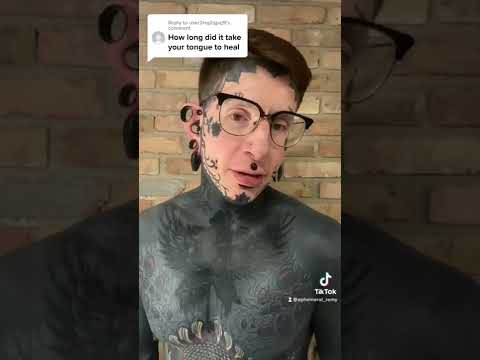 How Long Did Your Tongue Split Take To Heal Shorts