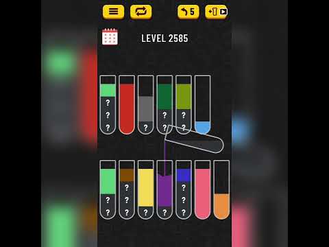 Water Sort Puzzle Level 2585