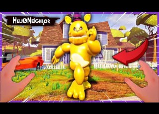  That Hello Neighbor Got A Super Terrifying FredBear Mod Added And Turned Into Hell