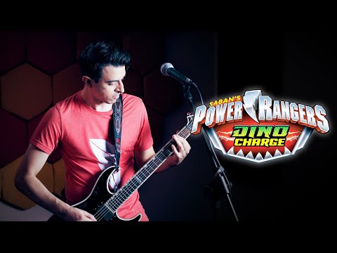 Power Rangers Dino Charge Rock Metal Cover