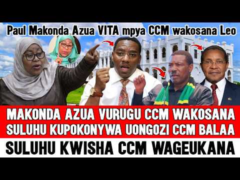 Paul Makonda Azua Vita Mpya CCM Wakosana Sababu Uongozi Wa Samia Suluhu Vurugu Na Mvutano Wazuka Paul Makonda Azua Vita Mpya CCM Wakosana Sababu Uongozi Wa Samia Suluhu Vurugu Na Mvutano Wazuka