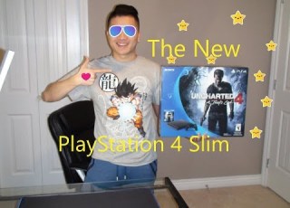  PlayStation 4 Slim Unboxing And Initial Set Up
