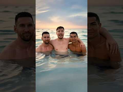 مستر بيست كان بيغرق في البحر كريستيانو رونالدو ميسي مستر بيست رونالدو كريستيانو مستر بیست