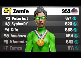 I Won The FIRST Zero Build Tournament