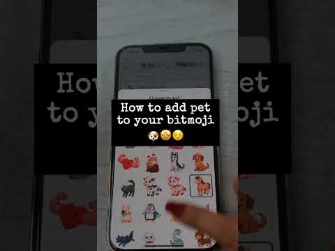 How To Add Pet To Your Bitmoji Snap Chat Big Update Bitmoji Pet Snapideas Snapmap