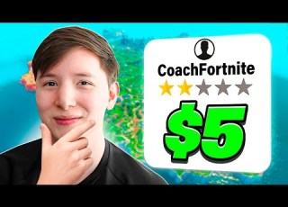  Contraté Un Coach Profesional De Fortnite Por 5