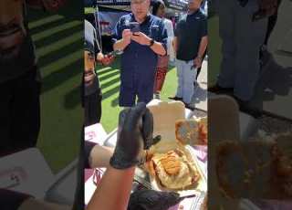  POV Serving Fresh Warm Cinnamon Rolls At The Farmers Market As A Teen Baker