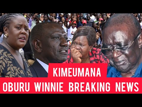 OBURU Temper QUICKLY Rise As WINNIE Join NAIROBI Delegates RUTO Scared Joho Wanga Oparanya U TURN