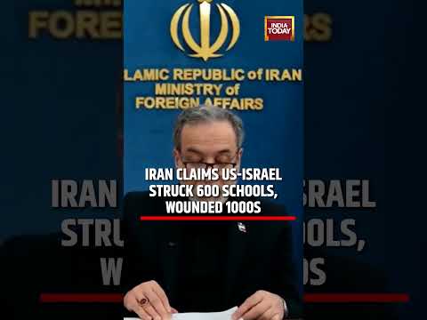 Iran Claims US Israel Strikes Targeted 600 Schools And Wounded 1000s Shorts Iranwarnews