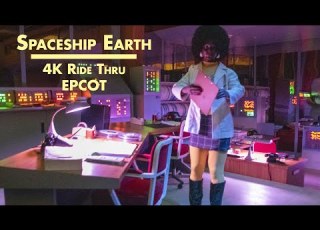 4K Spaceship Earth Ride Thru Epcot August 2020