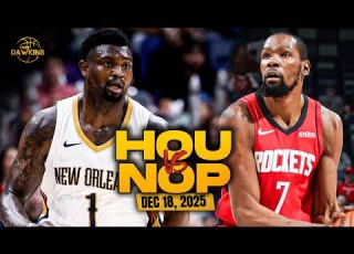  Houston Rockets Vs New Orleans Pelicans Full Game Highlights Dec 18 2025 FreeDawkins