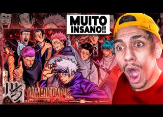  FINALMENTE SAIU React Feiticeiros Jujutsu Kaisen Amaldiçoados Ine Games
