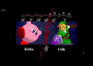  Super Smash Bros Melee Classic Mode Kirby