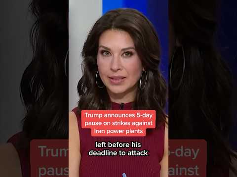 Trump Announces 5 Day Pause On Strikes Against Iran Power Plants Trump Announces 5 Day Pause On Strikes Against Iran Power Plants