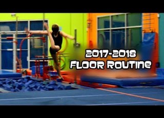  Practicing My Gymnastics Floor Routine Bethany G