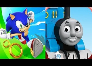  Sonic Dash Vs Thomas Friends Race On