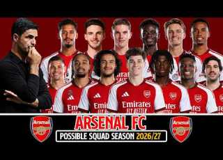  ARSENAL FC Possible Squad For Season 26 27 Arsenal FC Squad Current With Rumours 2026
