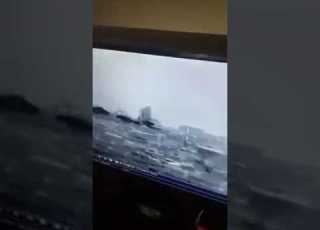  الله اكبر على داعش لحظة تفجير منارة الحدباء الاثرية