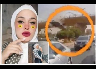  حادث مصرع روكا المروع البلوجر المصرية وسقوط سيارتها من أعلى كوبري بالقاهرة وفاة إسراء روكا