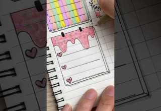 Easy Bullet Journal Paper Note Ideas Shorts