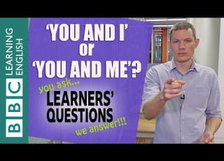  You And I And You And Me Learners Questions