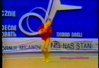 Iliana Raeva Hoop Ball 1983 WorldCup Belgrad