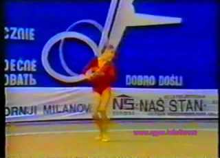 Iliana Raeva Hoop Ball 1983 WorldCup Belgrad