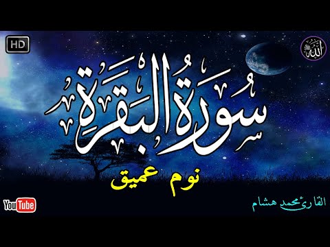 سورة البقرة طاردة الشياطين بصوت هادئ ومريح جدا جدا تلاوة هادئة للنوم والراحة النفسية